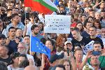 София - митинг в подкрепа на правителството 	
Демонстрация в подкрепа на правителството зад Парламента