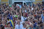 София - митинг в подкрепа на правителството 	
Демонстрация в подкрепа на правителството зад Парламента