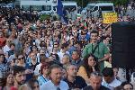 София - митинг в подкрепа на правителството 	
Демонстрация в подкрепа на правителството зад Парламента