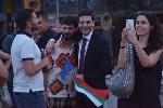София - митинг в подкрепа на правителството 	
Демонстрация в подкрепа на правителството зад Парламента