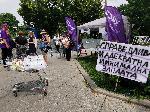 София - КНСБ - протест за увеличение на минималната работна заплата