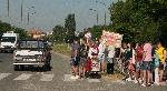 Силистра - ученици блокираха главния път Силистра-Русе