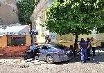 СОФИЯ - катастрофа - автомобил Тесла, ударил бар за крафт бира