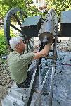 Плевен - Реставрация на картечница от Руско-Турската война