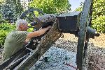 Плевен - Реставрация на картечница от Руско-Турската война
