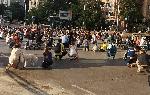 София - протест блокира кръстовището на бул Черни връх