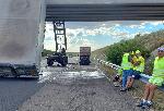 Автомагистрала Тракия - карнобат - кагострофа с ТИР-ремарке