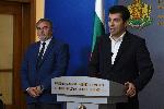 Кирил Петков и Ангел Кунчев дадоха брифинг за ситуацията с COVID-19