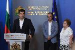 София - Кирил Петков и Ангел Кунчев брифинг