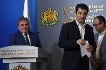 София - Кирил Петков и Ангел Кунчев брифинг