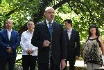 Румен Радев участва в поклонение по повод 80 години от разстрела на Никола Вапцаров
