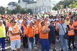 София - Протест на пътни строители