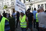 София - Протест на пътни строители