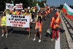Варна -  Блокирана е магистрала "Хемус" в посока София и в посока Варна до намиращите се там бензиностанции в часовия пояс 10-11 часа.