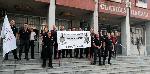 Съдебните охранители на протест в Плевен