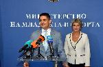 София - Министерството на младежта и спорта - Весела Лечева - Радостин Василев