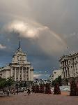 Дъга грейнал над Ларгото.