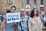 София - протест срещу газовата политика на служебното правителство