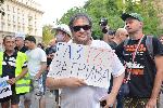 София - протест срещу газовата политика на служебното правителство