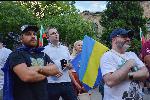София - протест срещу газовата политика на служебното правителство
