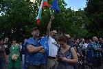 София - протест срещу газовата политика на служебното правителство