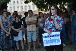 София - протест срещу газовата политика на служебното правителство