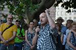 София - протест срещу газовата политика на служебното правителство