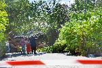 Свлачище затрупа двама души край Албена