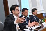 София - вицепремиерът Атанас Пеканов даде брифинг