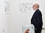 София – Посещение на Любомир Далчев-син за изложбите на баща си