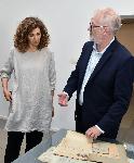 София – Посещение на Любомир Далчев-син за изложбите на баща си