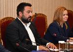 София - Президент - Среща със строителите на газовата връзка с Гърция