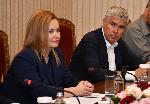 София - Президент - Среща със строителите на газовата връзка с Гърция