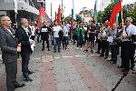 София – Протест на ВМРО срущу поскъпването на горивата