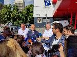 София - Брифинг - Министър на здравеопазването - Пирогов