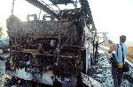 Бургас - изгорял автобус
