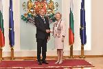 София - Президент - Награждаване - Орден - Посланник на Република Австрия