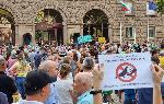 Протест срещу временното правителство, назначено от Румен Радев,   #ГАZwithme в София
