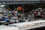 Бургас - Катастрофа с автобус със мигранти - загинали полицаи
