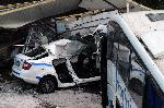 Бургас - Катастрофа с автобус със мигранти - загинали полицаи