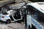 Бургас - Катастрофа с автобус със мигранти - загинали полицаи