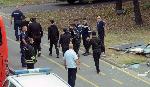 Бургас - Катастрофа с автобус със мигранти - загинали полицаи