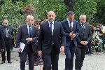БУРГАС - Поклонение пред телата на загиналите полицаи Йордан Илиев и Атанас Градев