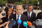 БУРГАС - Поклонение пред телата на загиналите полицаи Йордан Илиев и Атанас Градев