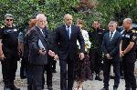 БУРГАС - Поклонение пред телата на загиналите полицаи Йордан Илиев и Атанас Градев