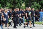 БУРГАС - Поклонение пред телата на загиналите полицаи Йордан Илиев и Атанас Градев
