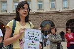 София - протест пред Президентството
