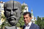 София - Кирил Петков - Полагане на цветя на паметника на Стефан Стамболов