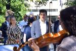 София - Кирил Петков - Полагане на цветя на паметника на Стефан Стамболов