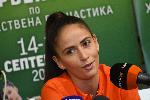 София - художествена гимнастика - пресконференция